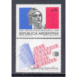 Argentina-1989/1680/81-Revoluçao Francesa