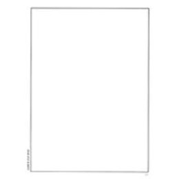 Folha em branco c/moldura p/Quadras