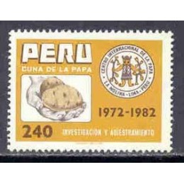 Peru-1982-741-Centro Intern P.Terrestre