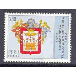 Peru-1982-742-Aniv Cidade S.Miguel