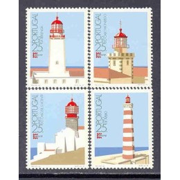 Portugal-1987-1700/03-Faróis